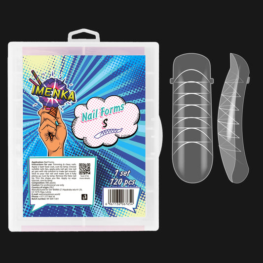 Nail Forms Imenka "S", 120pcs