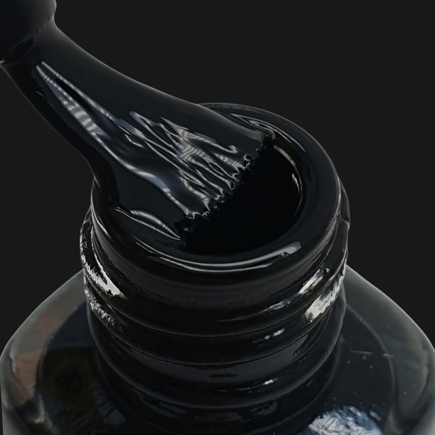 Stamping polish Imenka 002 Black, 6ml