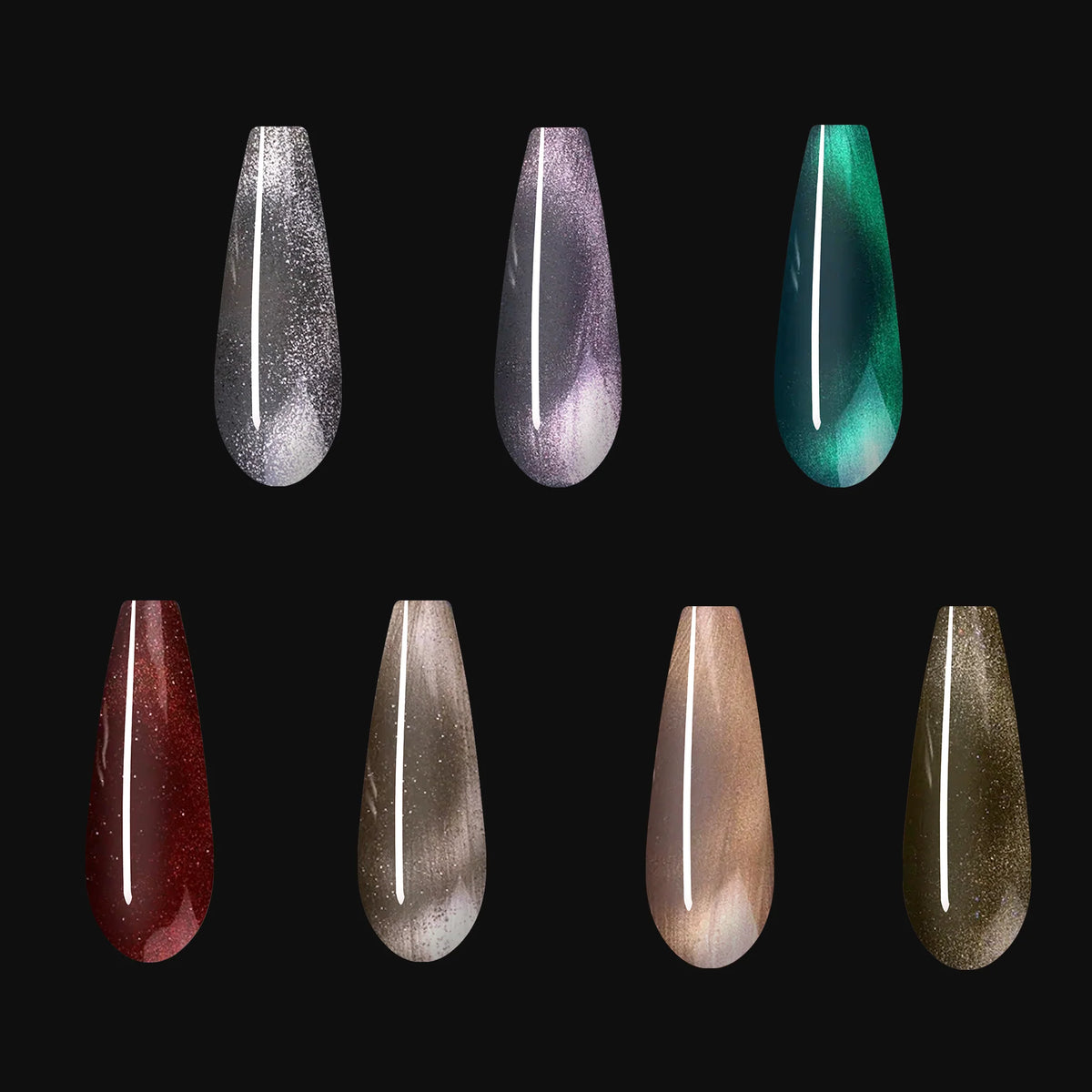 Set of Cat Eye UV Gel Polish 04 Sphynx