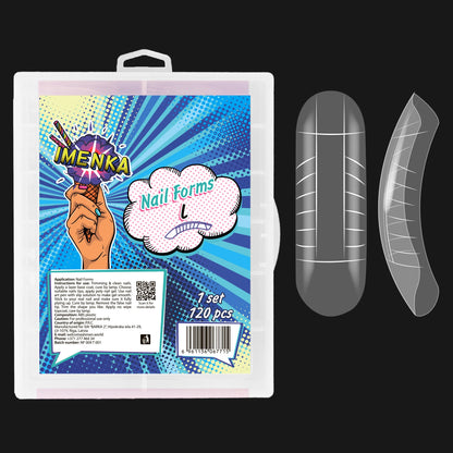 Nail Forms Imenka "L", 120pcs