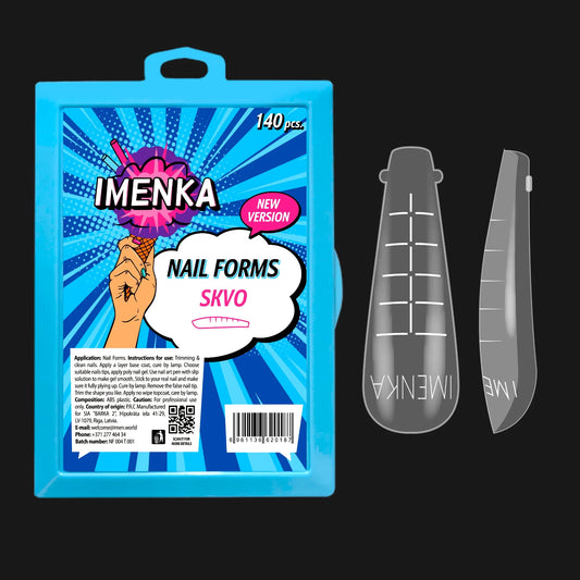 Nail Forms Imenka "SKVO" v2, 140pcs