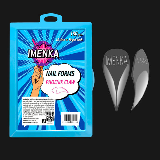 Nail Forms Imenka "Phoenix claw", 180pcs