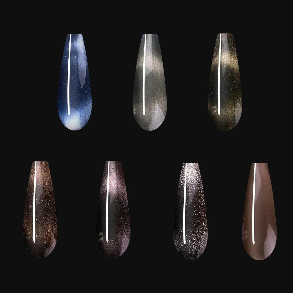 Set of Cat Eye UV Gel Polish 02 Maine Coon