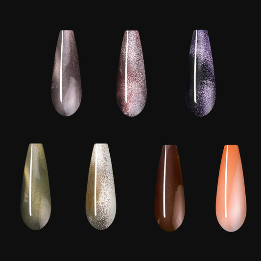 Set of Cat Eye UV Gel Polish 05 Bengal